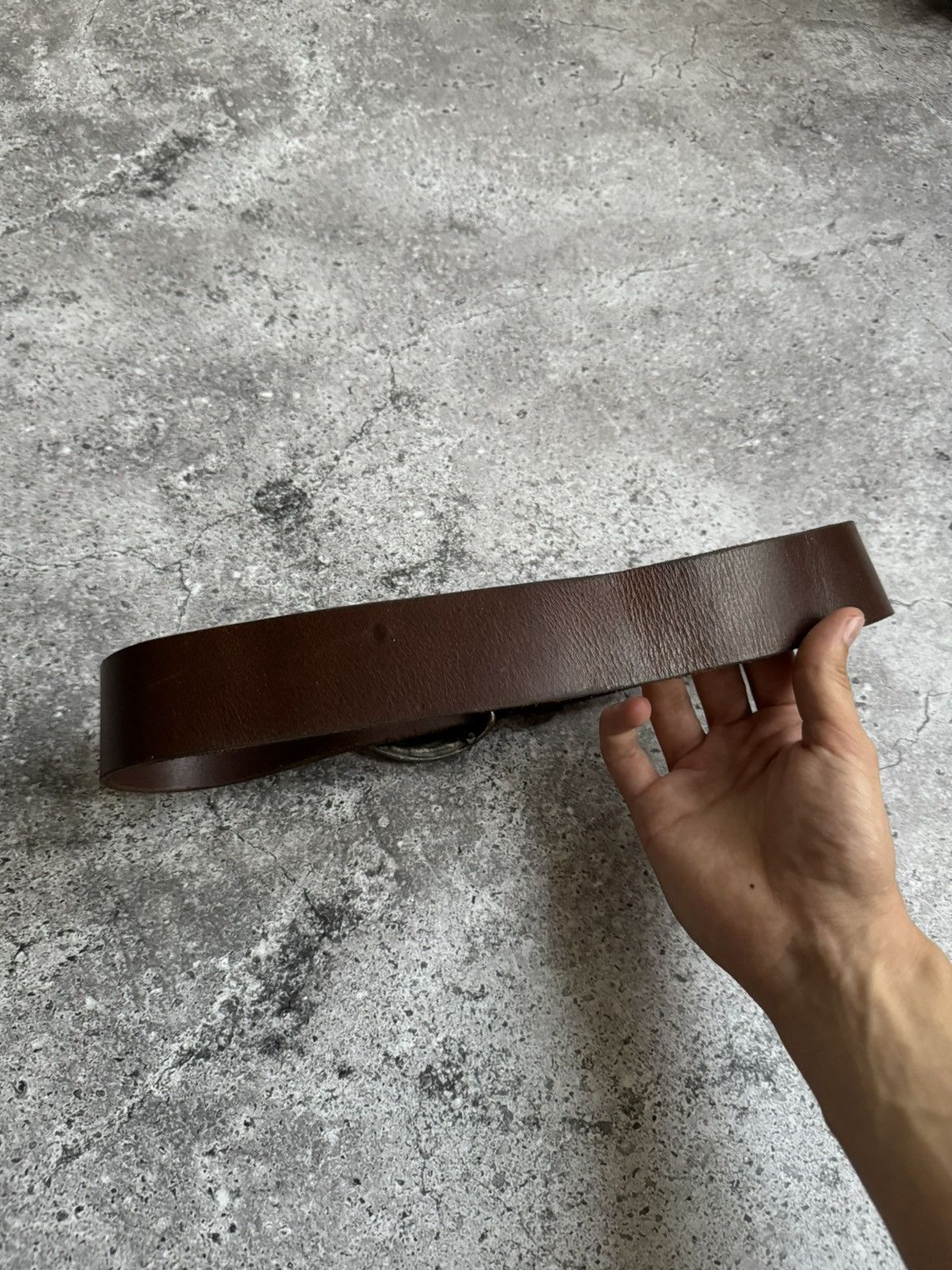 Vintage Vintage Y2K Crown leather avant garde belt Size ONE SIZE - 7 Thumbnail
