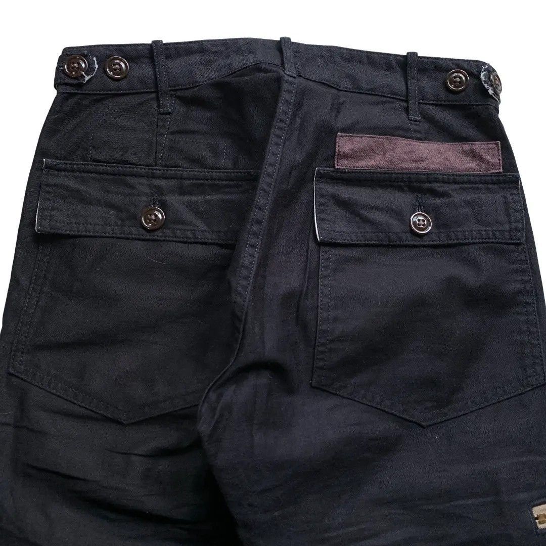 Japanese Brand × Johnbull John Bull Kojima Japan Sateen Fatigue Pants Zipper Pocket Size US 29 - 4 Thumbnail