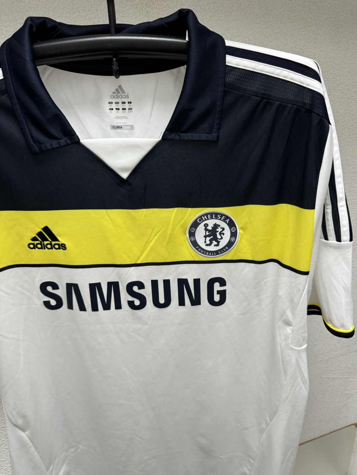 Adidas Chelsea adidas soccer jersey 3XL third 2011/2012 men Size US XXL / EU 58 / 5 - 10 Thumbnail