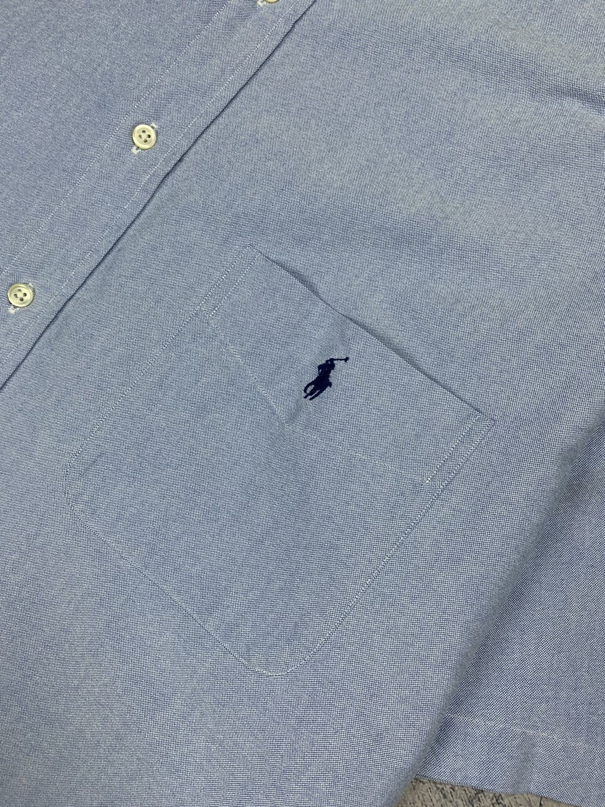 Ralph Lauren Ralph Lauren Oxford Shirt Short Sleeve Buttons Ups Mens XL Size US XL / EU 56 / 4 - 5 Thumbnail