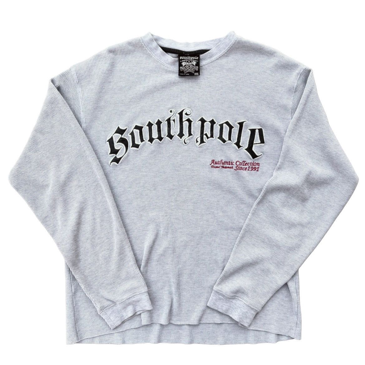 Southpole × Vintage RARE Vintage Y2K SouthPole Spell-out Thermal Shirt Size US L / EU 52-54 / 3 - 1 Thumbnail