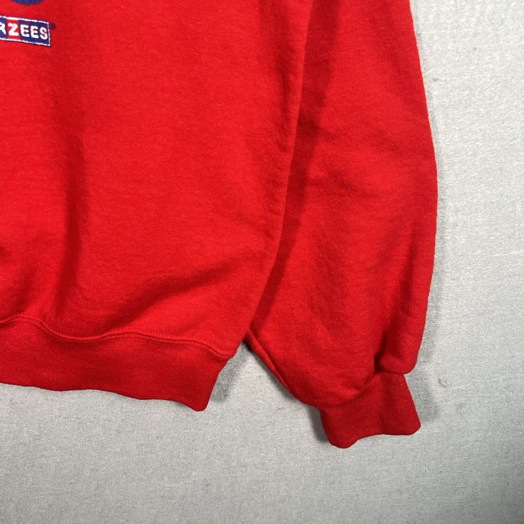 Jerzees Eagle Mens Sweater Adult Large Red Crewneck Sweatshirt Size US L / EU 52-54 / 3 - 5 Thumbnail