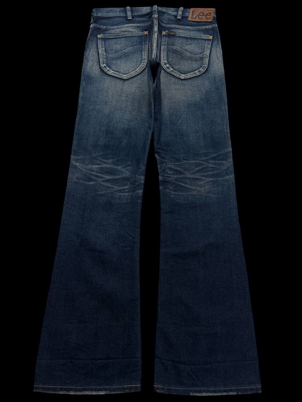 Vintage FLARE Vintage Lee Riders Insane Sand Mudwash Denim Jeans Size US 30 / EU 46 - 2 Thumbnail