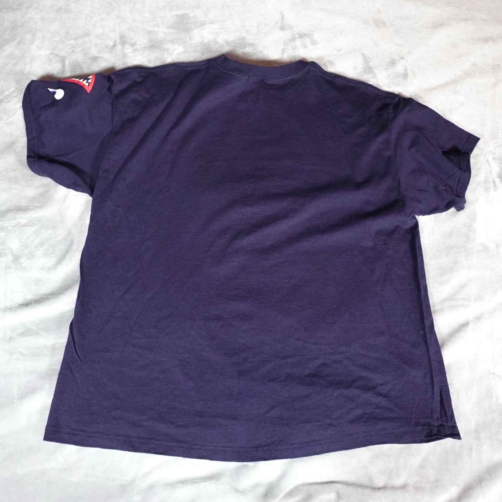 Nike VINTAGE Nike Military Graphic T-Shirt Mens XL Oversized Blue Y2K Size US XL / EU 56 / 4 - 5 Thumbnail