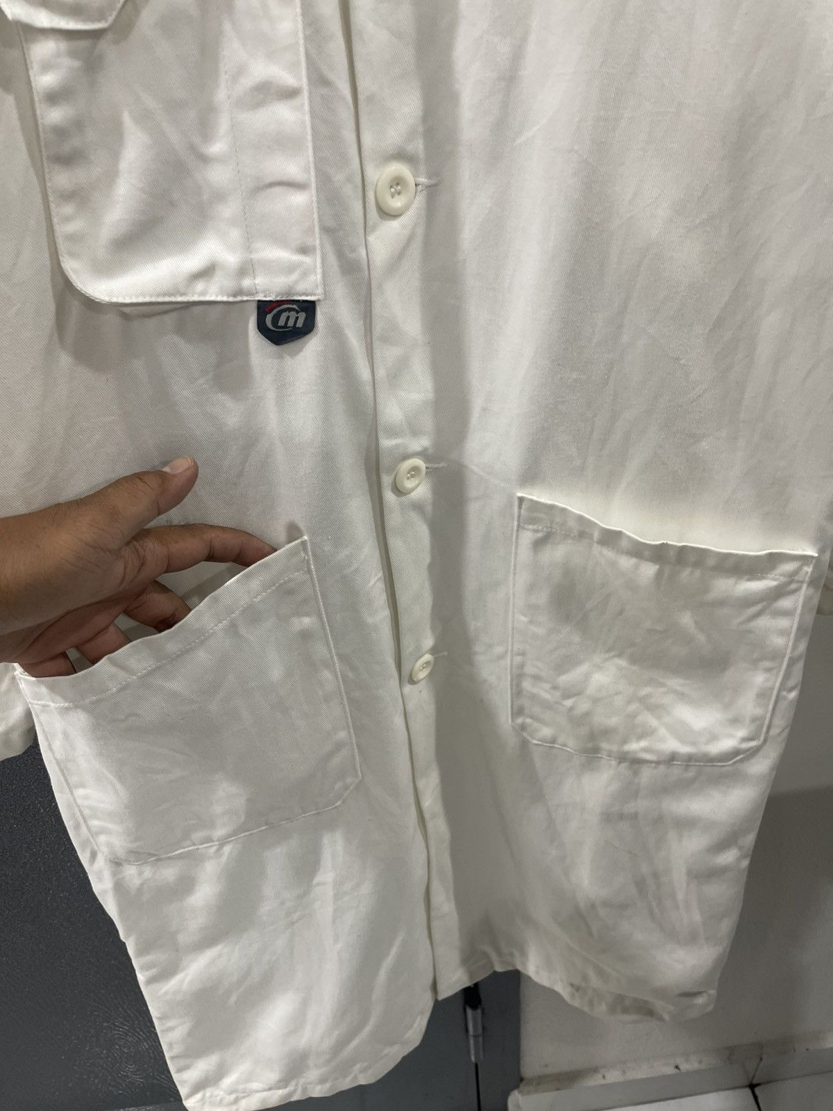 Comme des Garcons Vintage Comme des Garcons Lab Coat Size US M / EU 48-50 / 2 - 10 Thumbnail