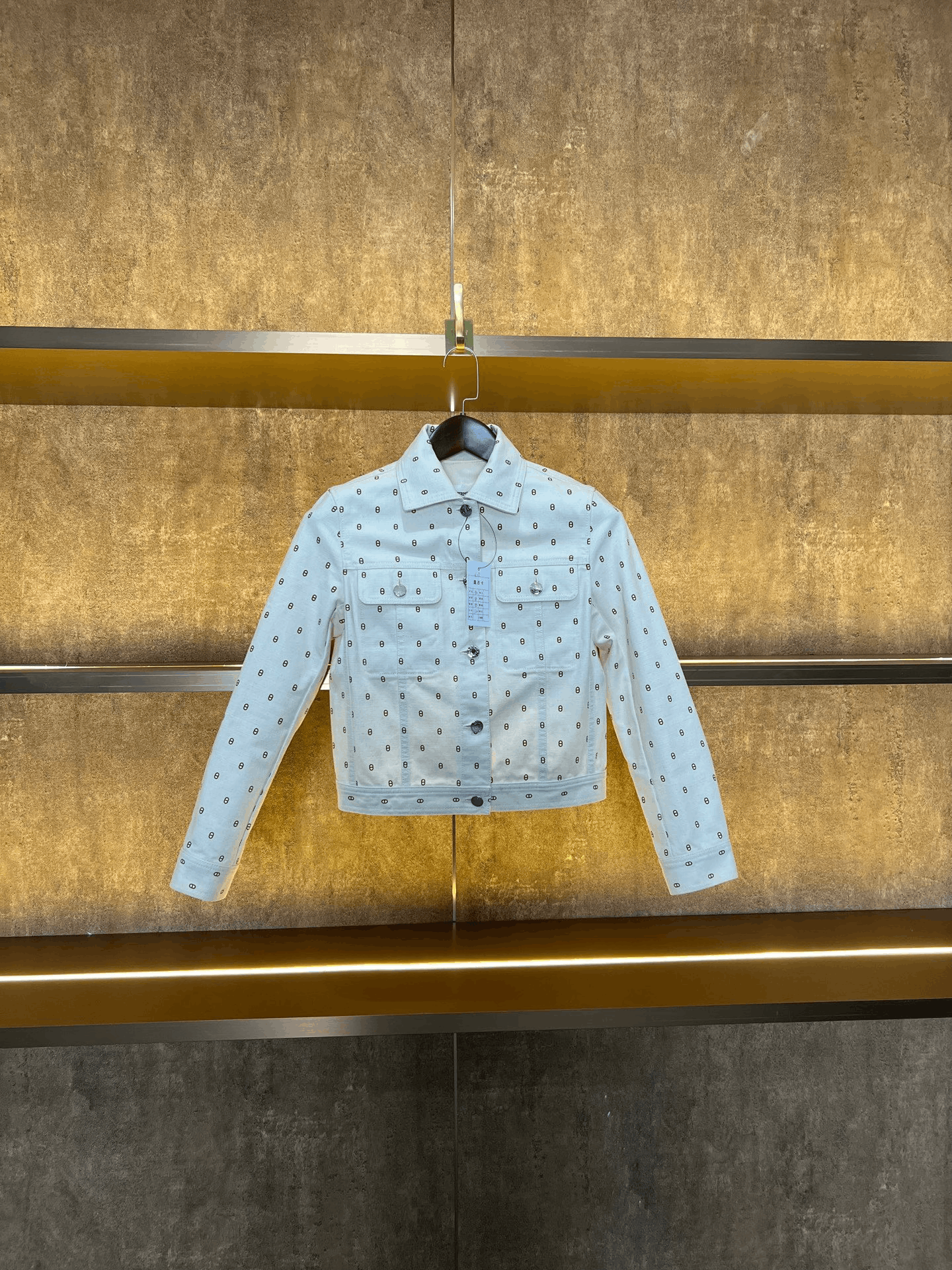 Hermes Hermes Pig Nose Denim Jacket Size XXS / US 00 / IT 34 - 1 Thumbnail