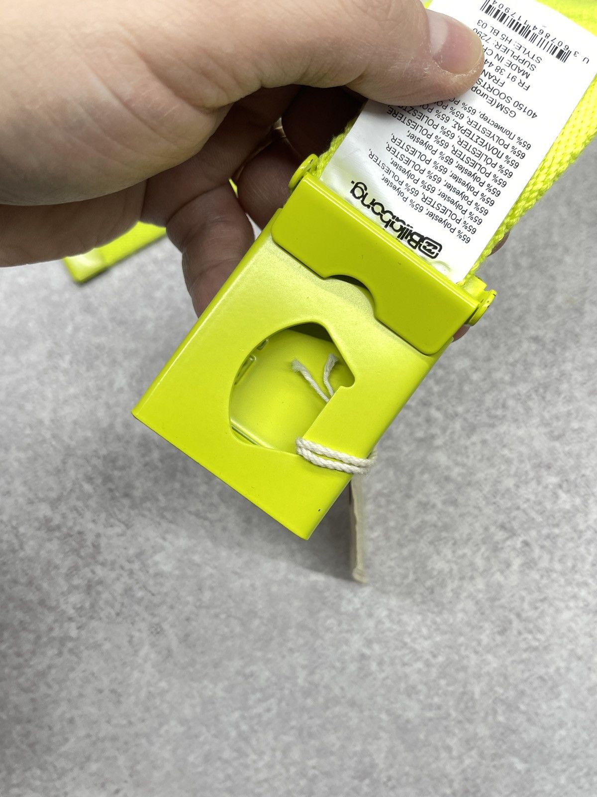 Billabong New Billabong Corporat Belt Light Green With an Opener Size ONE SIZE - 6 Thumbnail