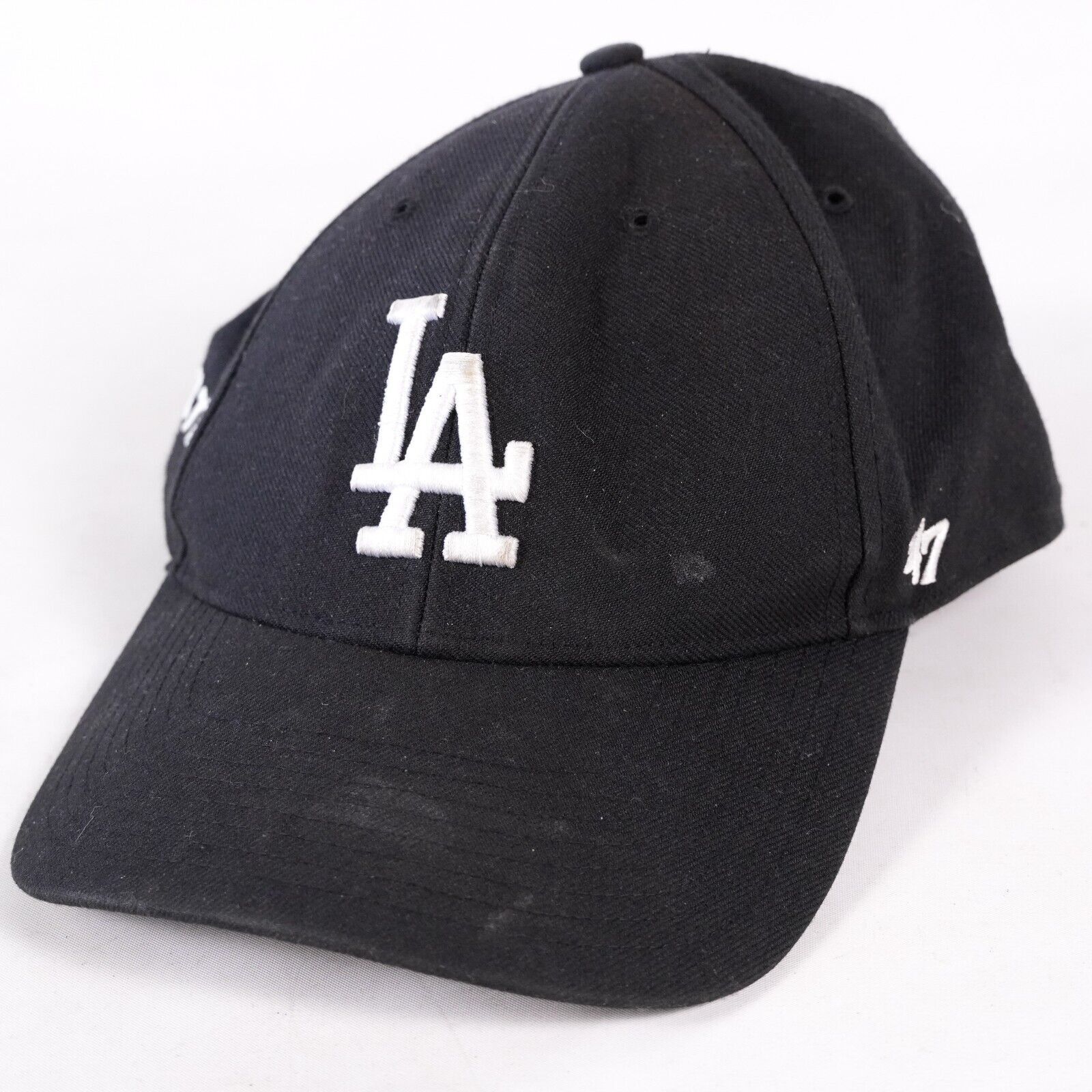 MLB '47 MLB Team LA Dodgers Yolanda Baseball Hat Cap Visor Black Size ONE SIZE - 1 Thumbnail