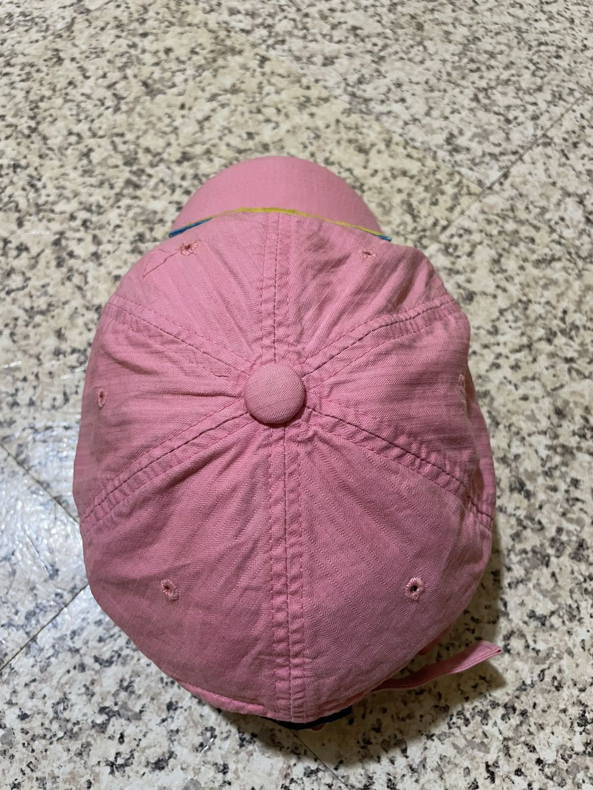Boy London Vintage 90s Boy London "Sun & Logo" Pink Strapback Hat Size ONE SIZE - 10 Thumbnail