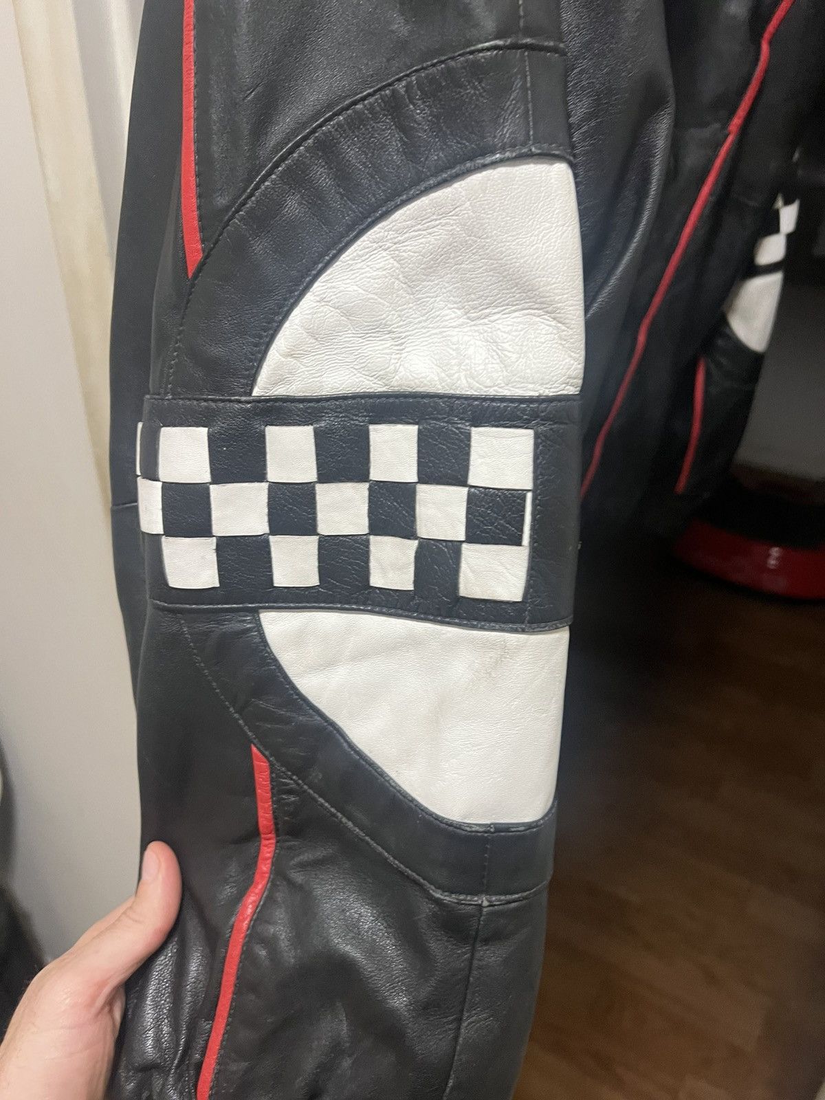 Other Vintage Corvette leather jacket large Size US L / EU 52-54 / 3 - 4 Thumbnail