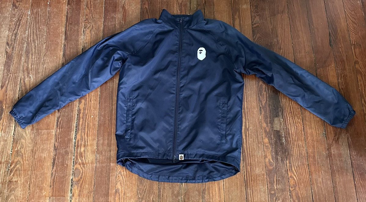 image of Bape Summer Bag Jacket in Navy, Men's (Size Medium)
