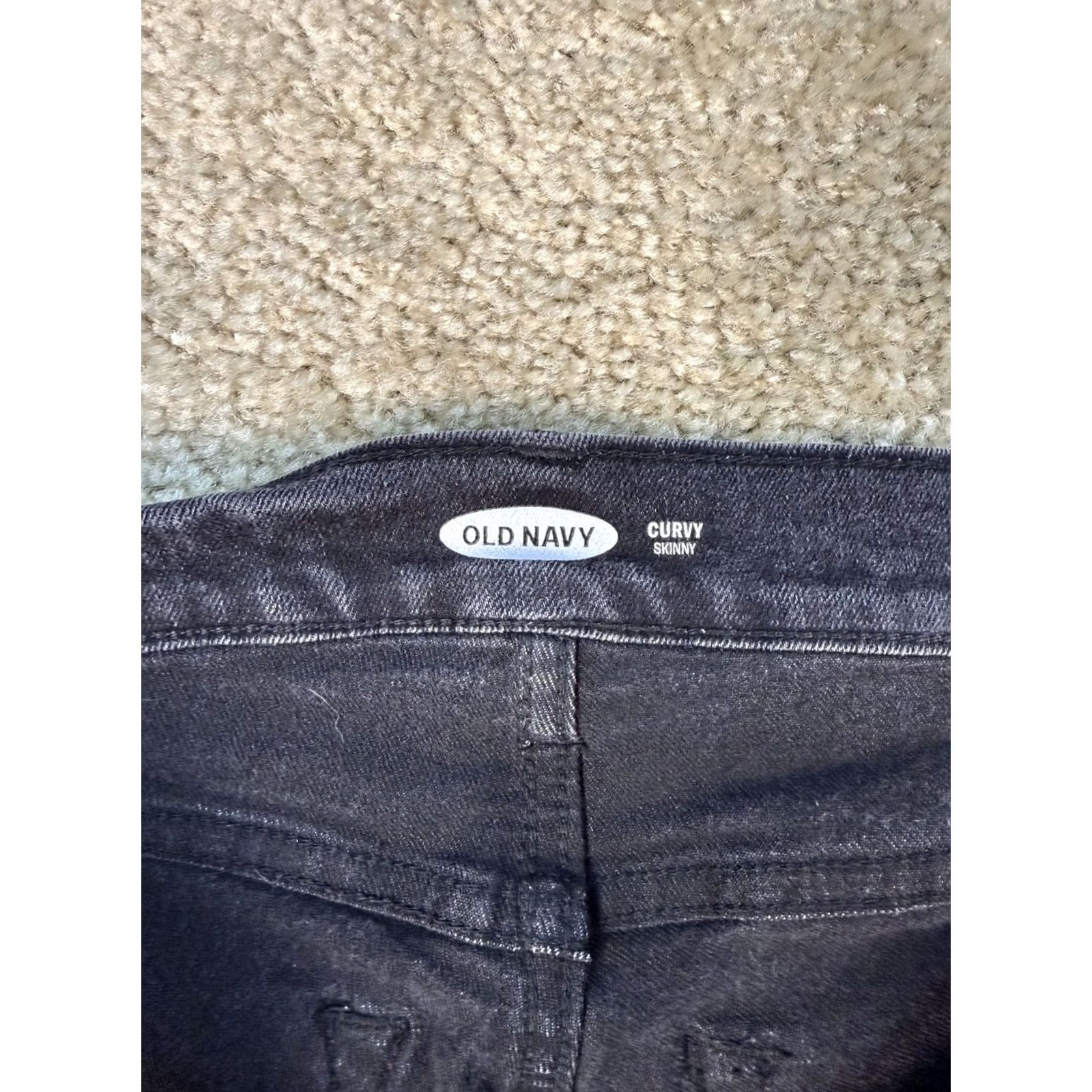 Old Navy Old Navy Black Size 2 Curvy Skinny Mid Rise Stretch Jeans Women's Size 26" / US 2 / IT 38 - 6 Thumbnail