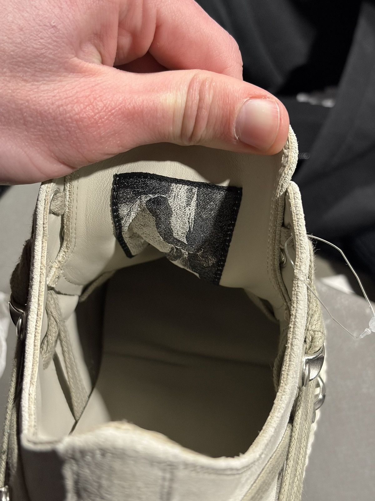 Rick Owens Rick Owens Megalace Ramones Low Size US 8 / EU 41 - 9 Thumbnail