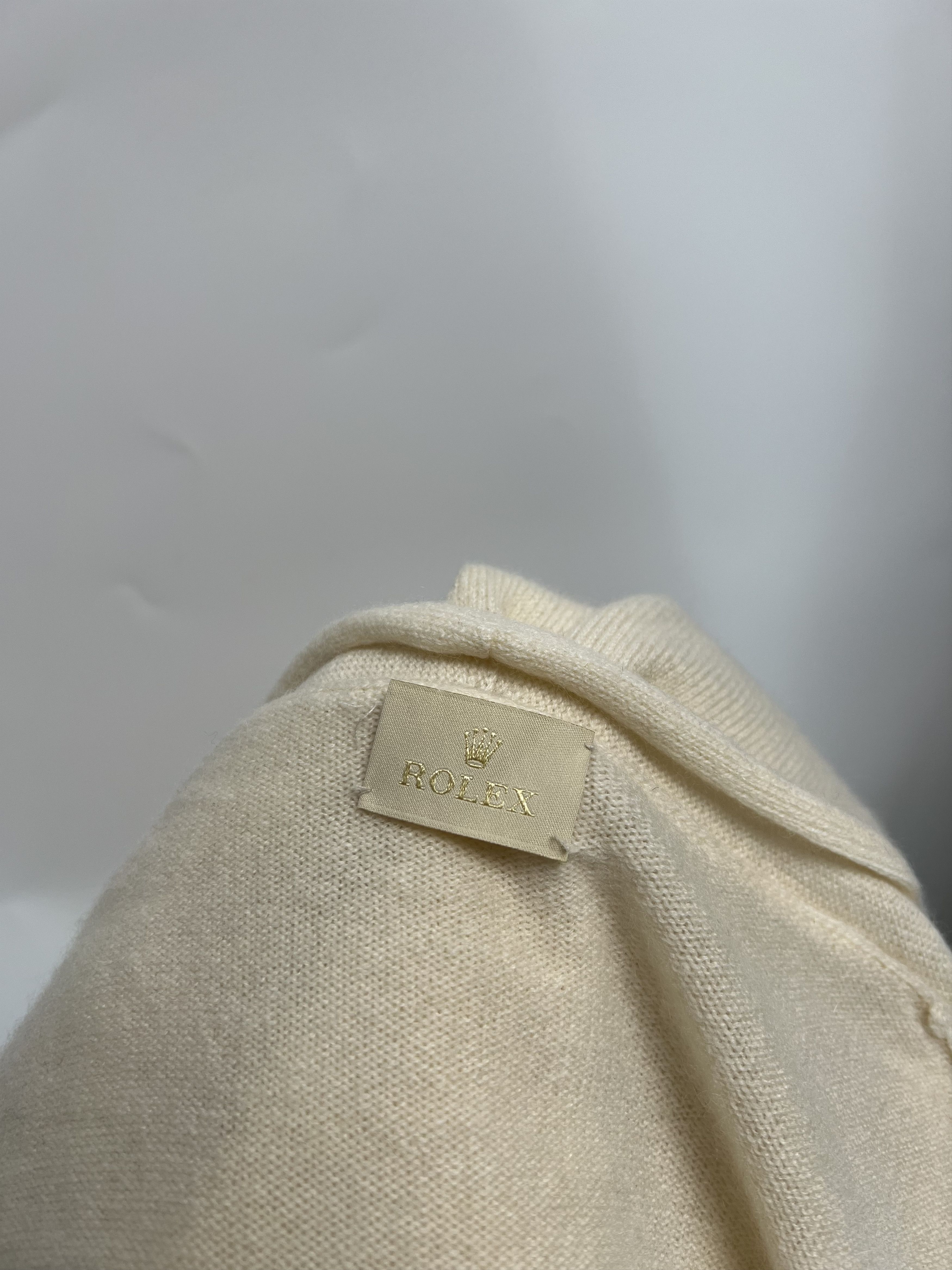 Rolex Rolex Wimbledon Edition 100% Cashmere Open Cardigan Size S/M Size S / US 4 / IT 40 - 13 Thumbnail
