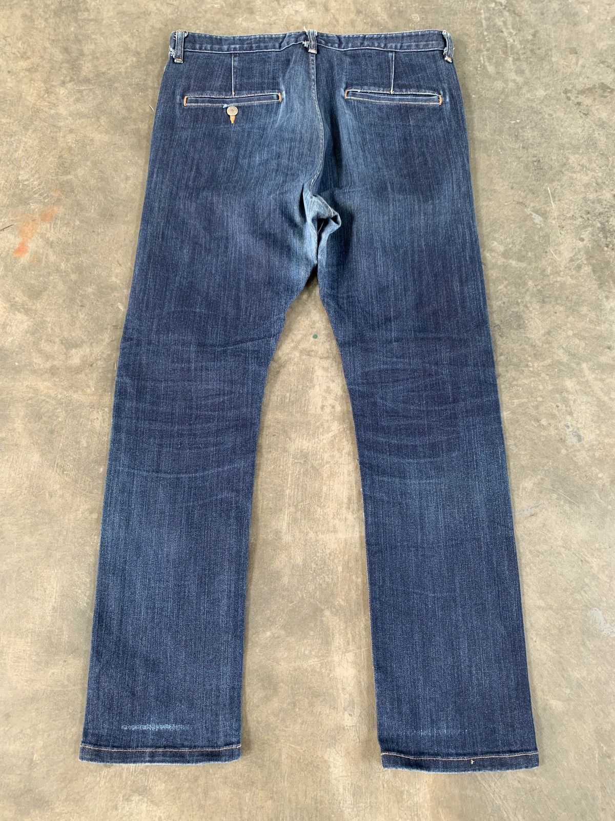 CABANE de ZUCCa CABANE de ZUCCa Issey Miyake Assymetric Denim Size US 35 - 2 Thumbnail