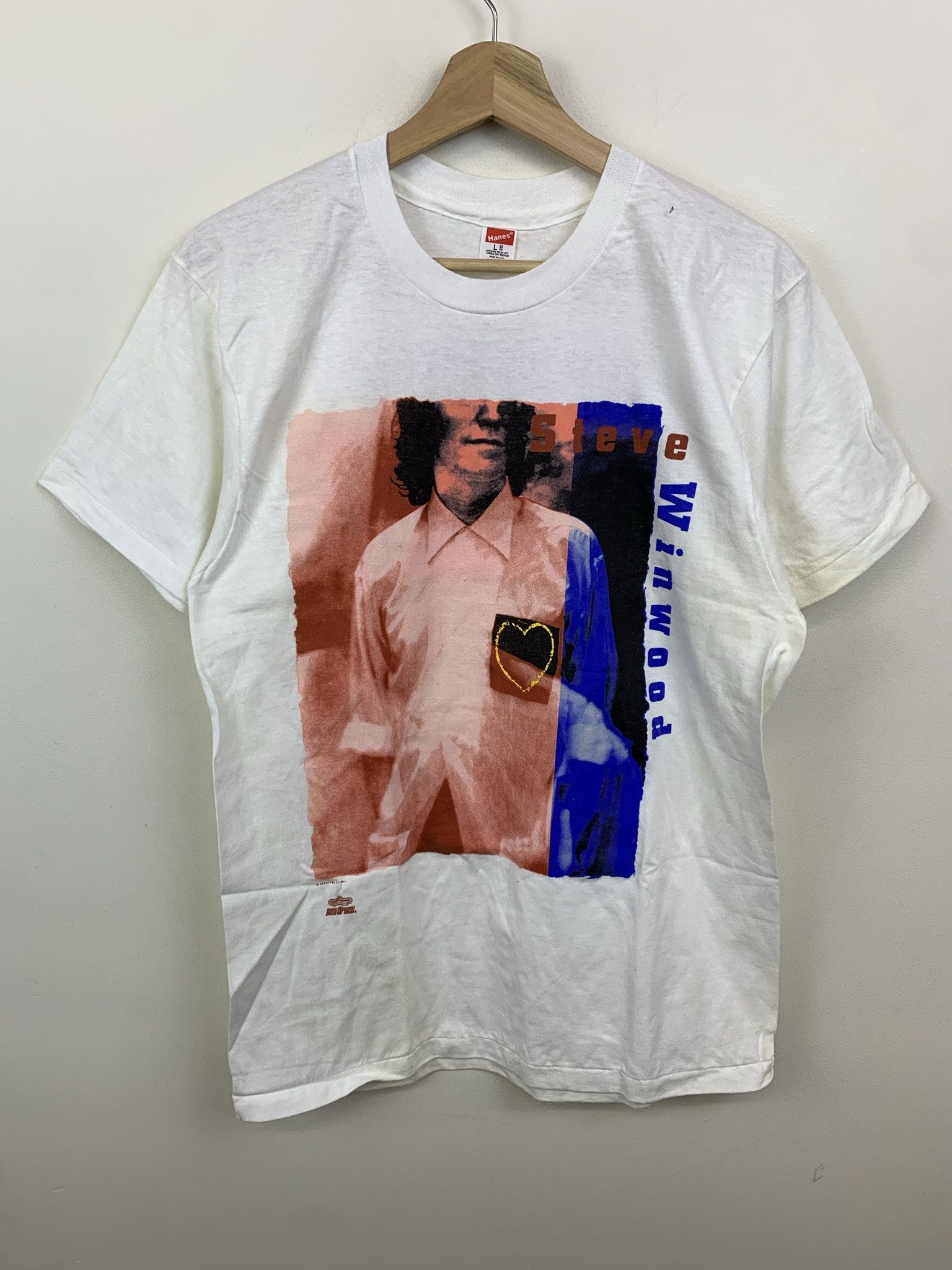 Other Vitnage Steve Winwood Rare Single Stitch 1980s Tee Size L Size US M / EU 48-50 / 2 - 1 Thumbnail