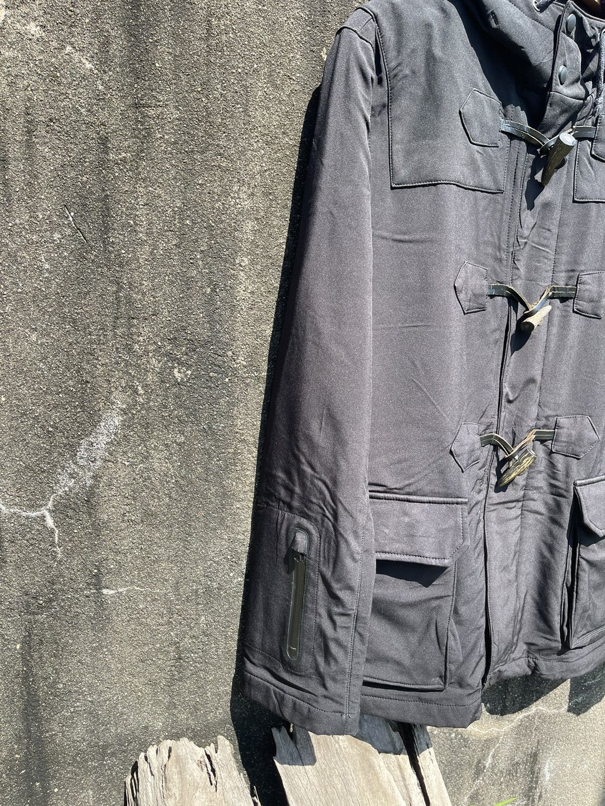 Beams Japan Beams Lights Hooded Toggle Jacket – Black (L) Size US L / EU 52-54 / 3 - 5 Thumbnail