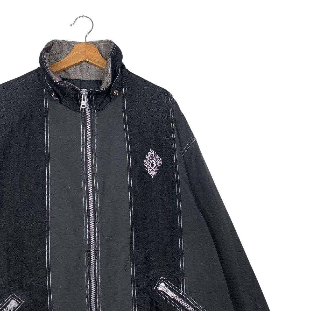 Japanese Brand Vintage Barrelroll zipper jacket Size US M / EU 48-50 / 2 - 5 Thumbnail