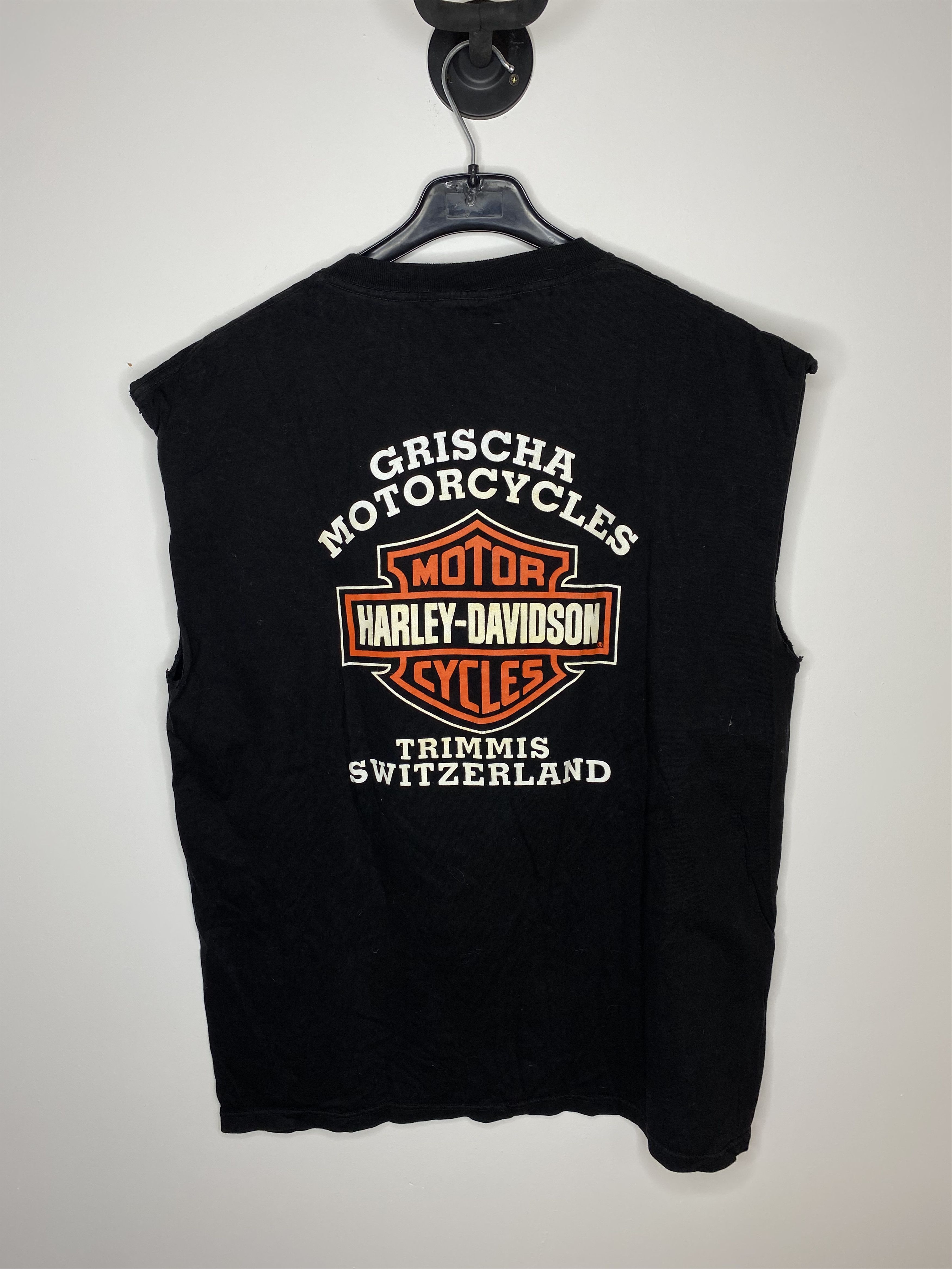 Harley Davidson VINTAGE 1998 HARLEY DAVIDSON CALL OF THE WILD WOLF VEST Size US XL / EU 56 / 4 - 2 Thumbnail
