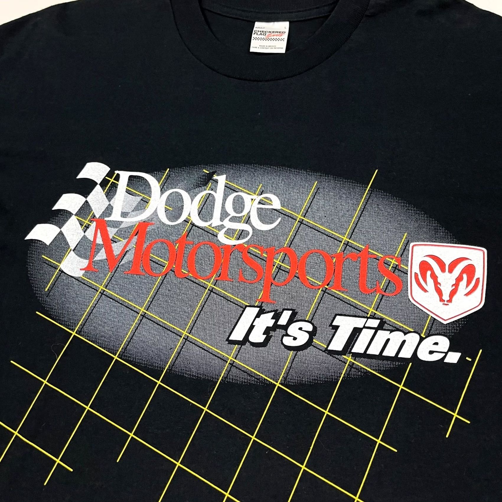 Vintage VTG 90s Dodge Motorsports Shirt Mens L Black Nascar Racing RAM Graphic Tee Size US L / EU 52-54 / 3 - 4 Thumbnail