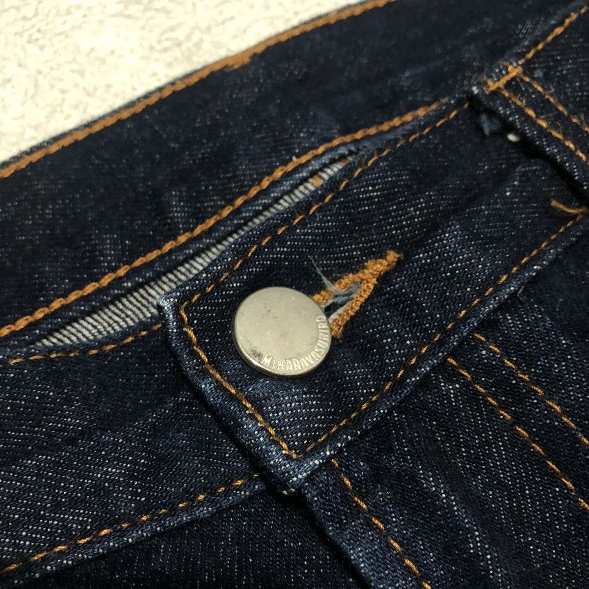 Maison MIHARA YASUHIRO Japanese Miharayasuhiro Jeans Pants Denim Indigo Size US 32 / EU 48 - 5 Thumbnail