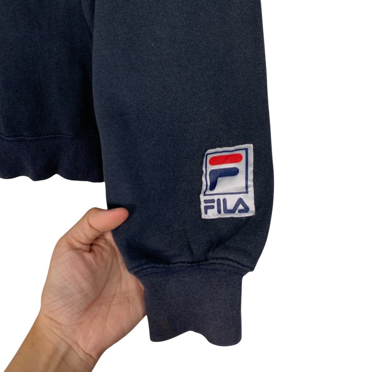 Fila Vintage Fila Big Logo Sweater Size US M / EU 48-50 / 2 - 11 Thumbnail