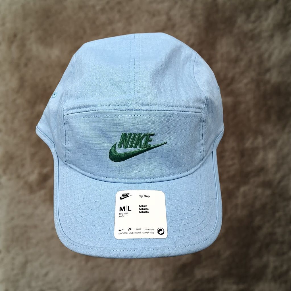 Nike Nike Unstructured Fly Hat Cap Strapback Size L/XL Blue Unisex Baseball Cap Size ONE SIZE - 1 Thumbnail