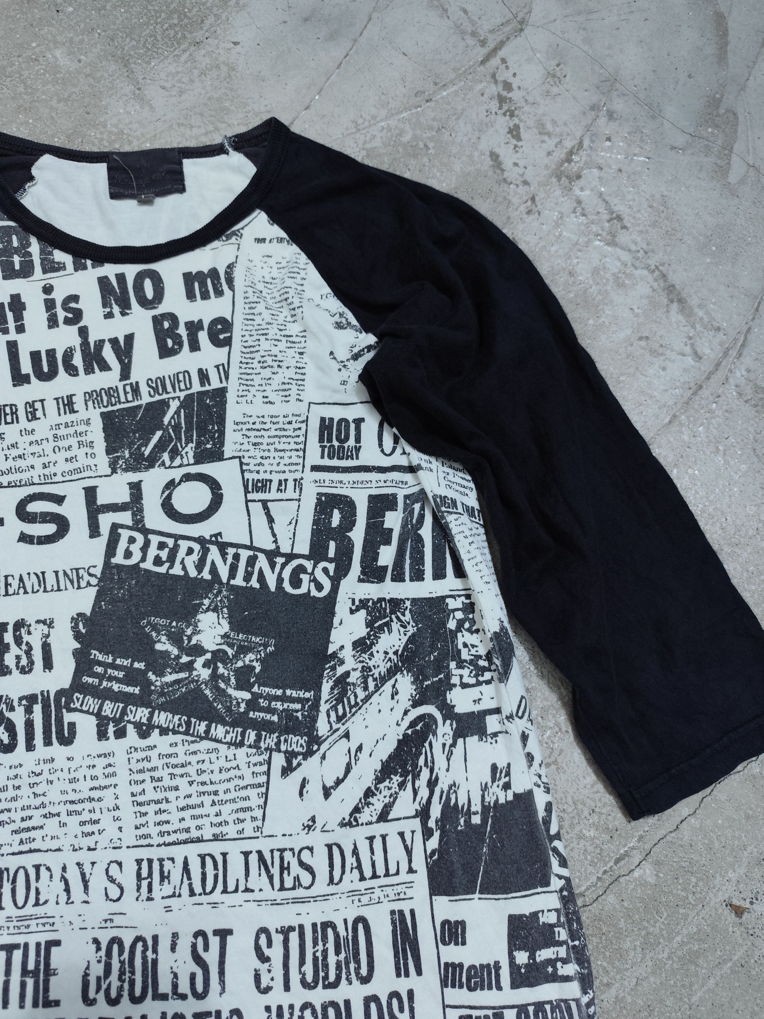14th Addiction If six was nine style gothic punk berning sho news paper Size US M / EU 48-50 / 2 - 3 Thumbnail