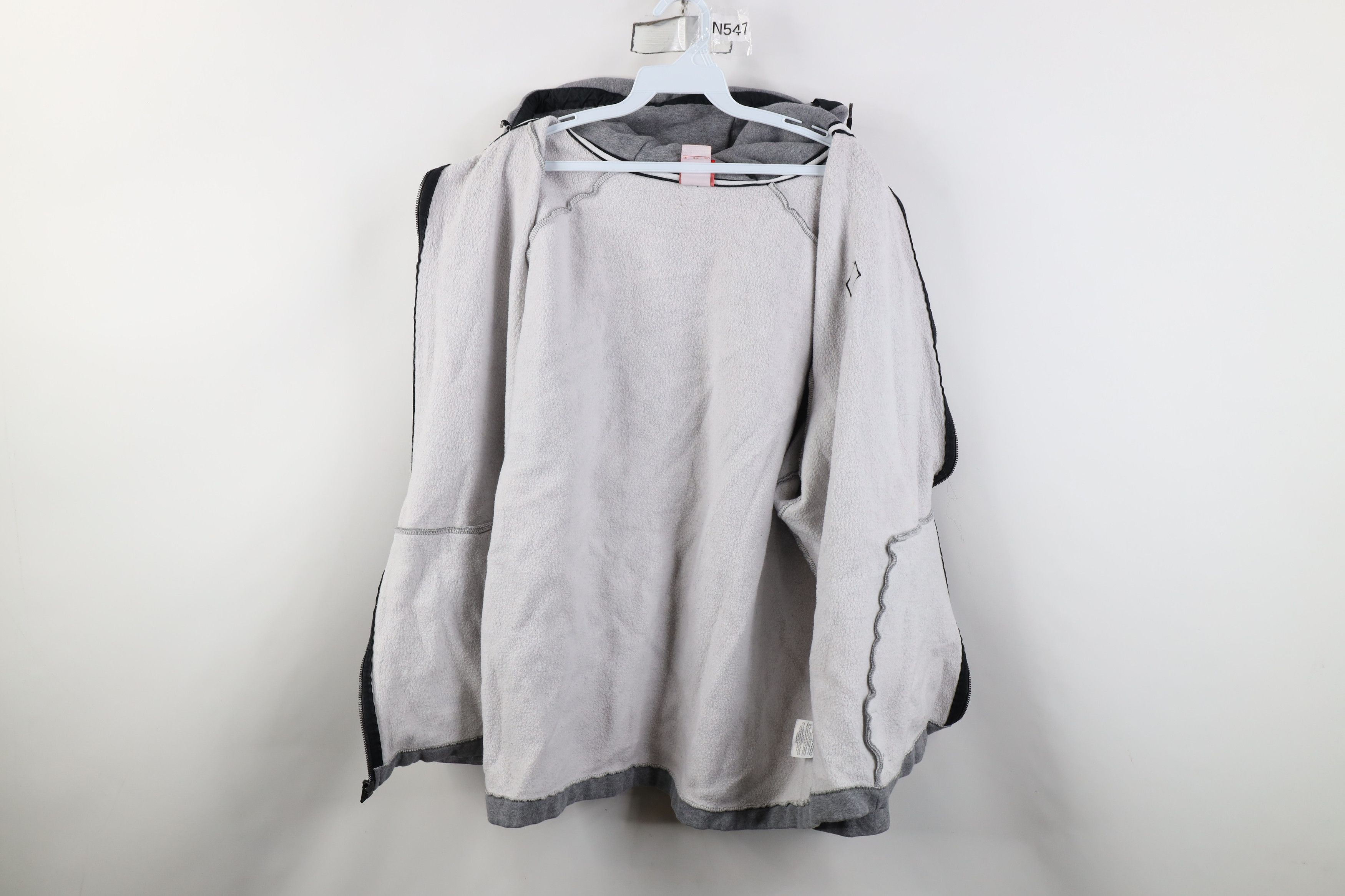 Nike Nike Sportswear Box Logo Modern Zip Hoodie Sweatshirt Gray Size US XXL / EU 58 / 5 - 8 Thumbnail