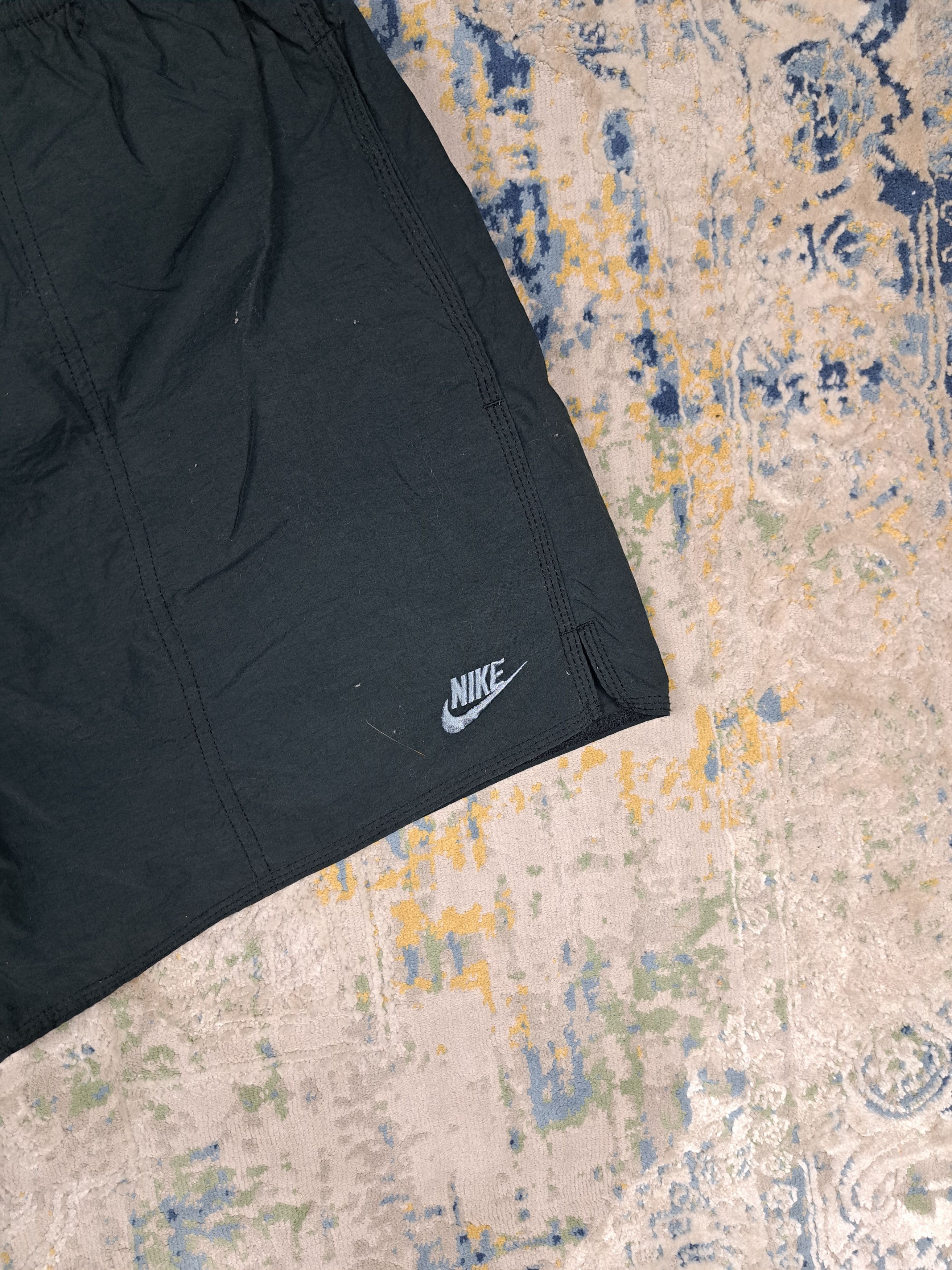 Nike Vintage 90s Nike Black Tag Running Shorts Blokecore Size US 36 / EU 52 - 2 Thumbnail
