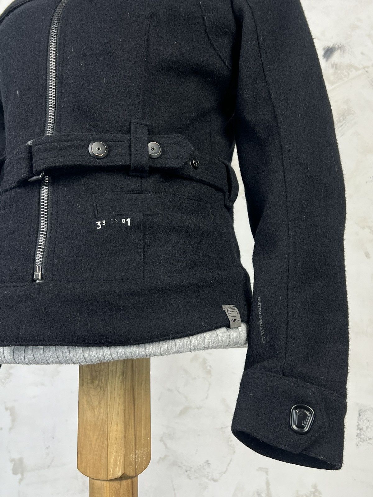 G-Star Vintage G-Star Raw Wool Jacket Size XS - S Size S / US 4 / IT 40 - 3 Thumbnail