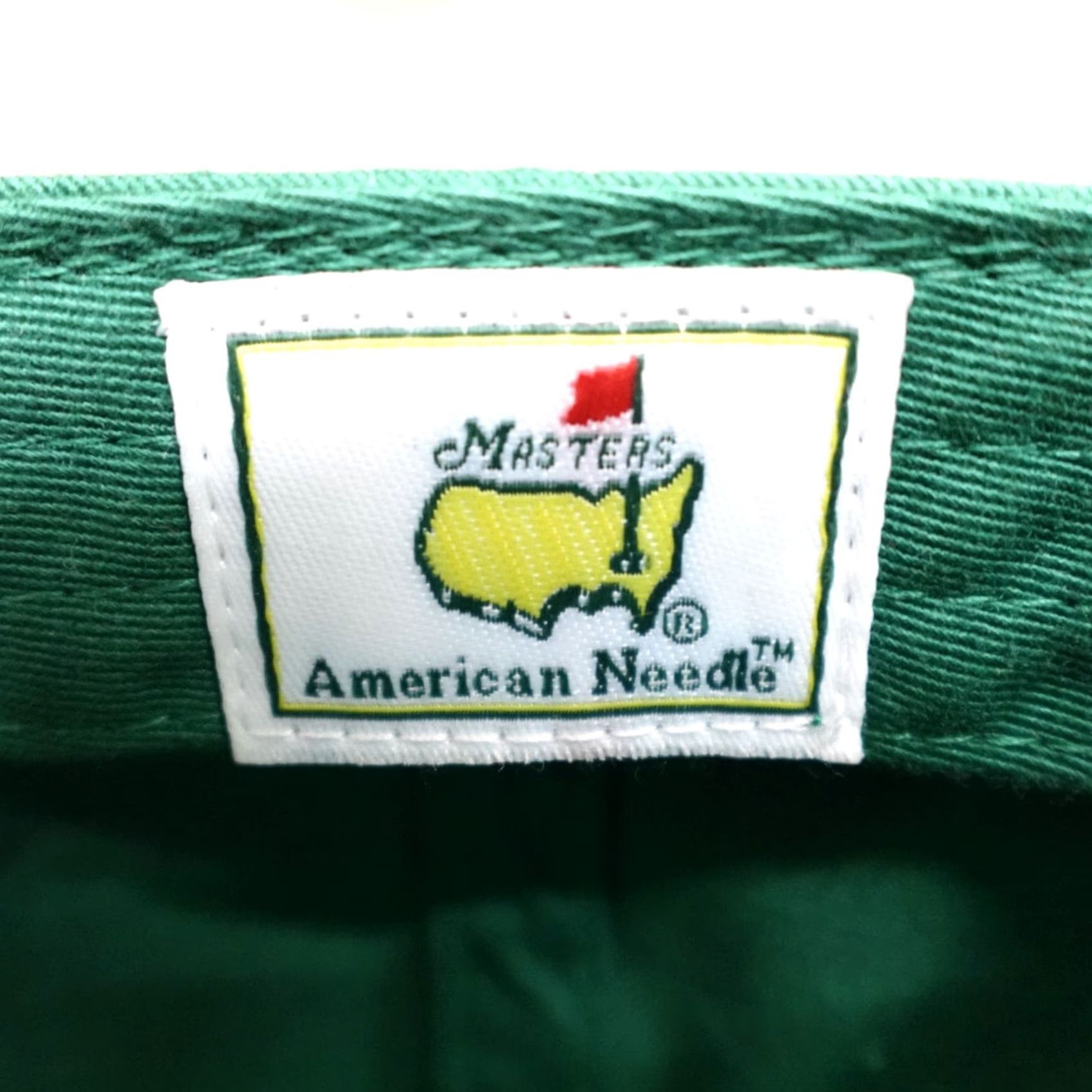 American Needle VINTAGE Masters Hat Green Embroidered American Needle 2017 Strapback NEW Men Adjustable Cotton Baseball Cap Womens? Size ONE SIZE - 5 Thumbnail