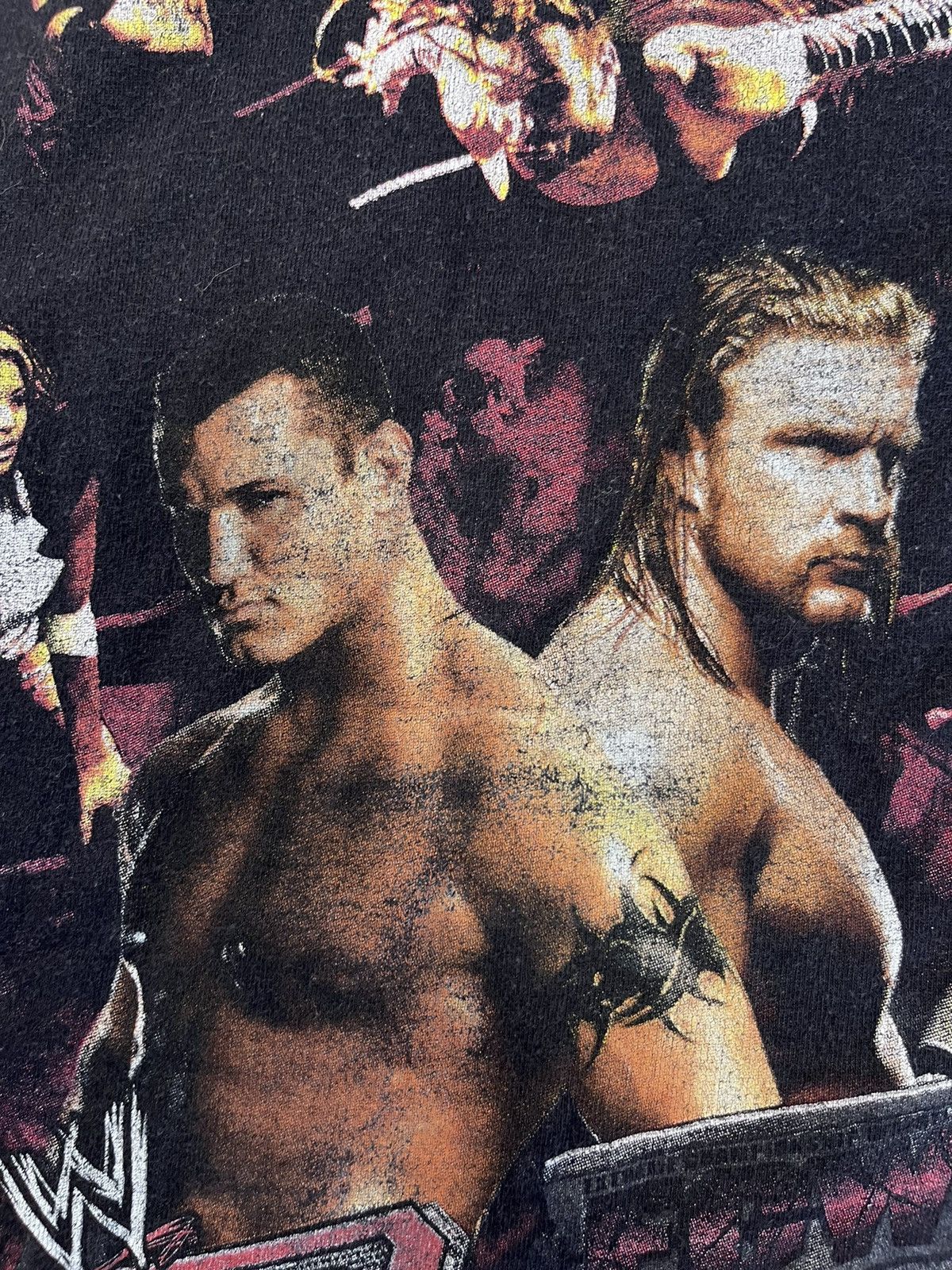 WWE Fruit Of The Loom Mens T -Shirt Vintage Wrestling WWE RAW Size US M / EU 48-50 / 2 - 10 Thumbnail