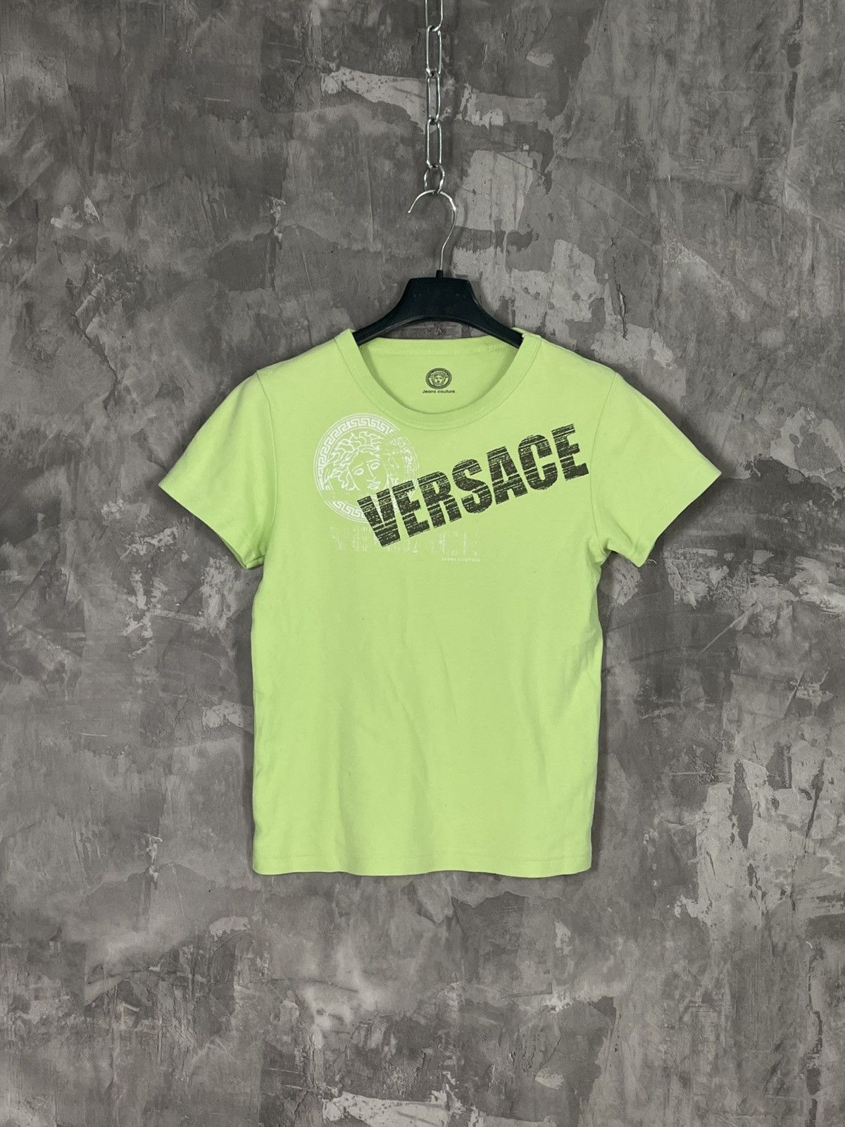 Versace × Vintage Versace Classic Vintage T-Shirt Tee Big Logo 90s Size M / US 6-8 / IT 42-44 - 1 Thumbnail