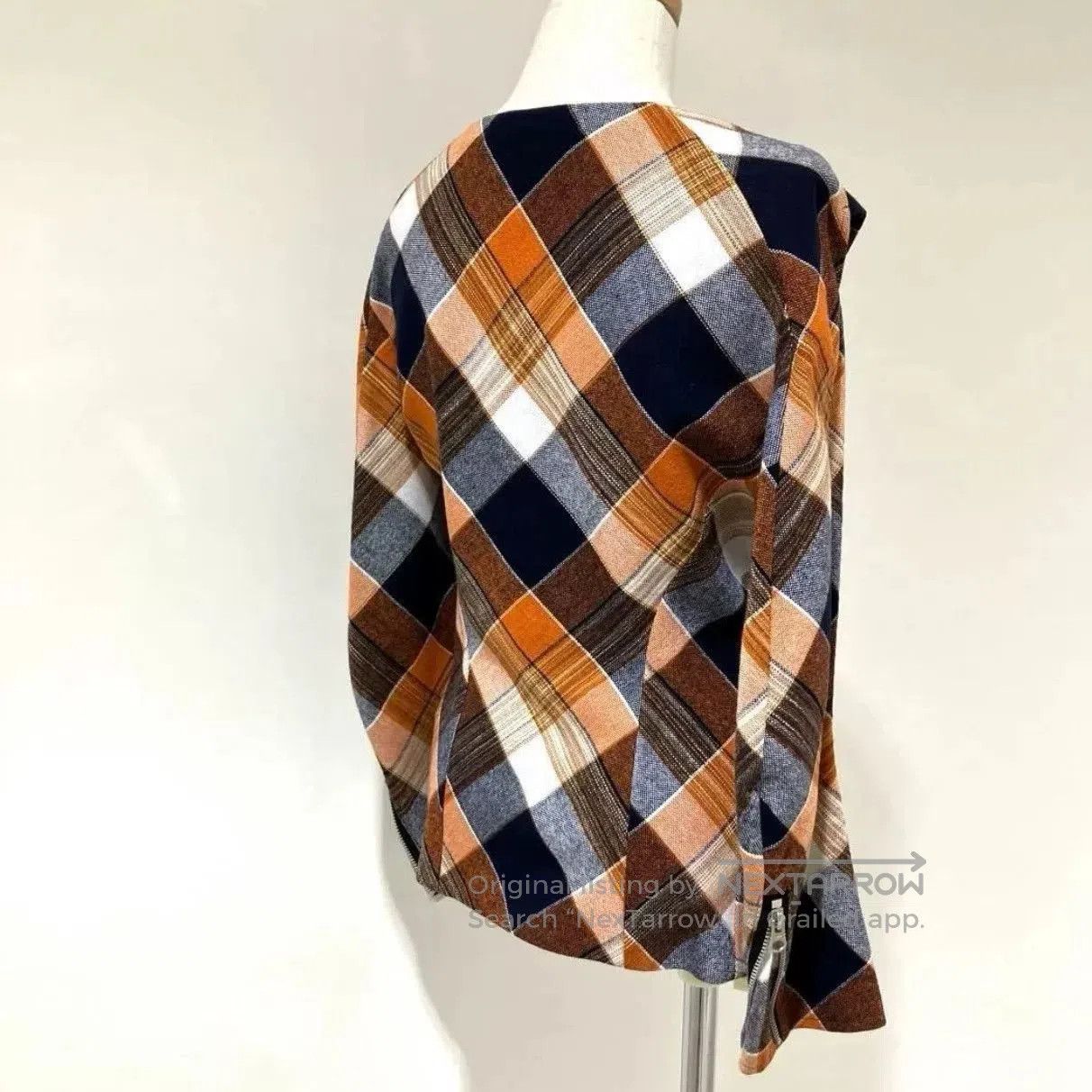 Junya Watanabe junya watanabe mixed wool blend plaid top. Size US S / EU 44-46 / 1 - 5 Thumbnail