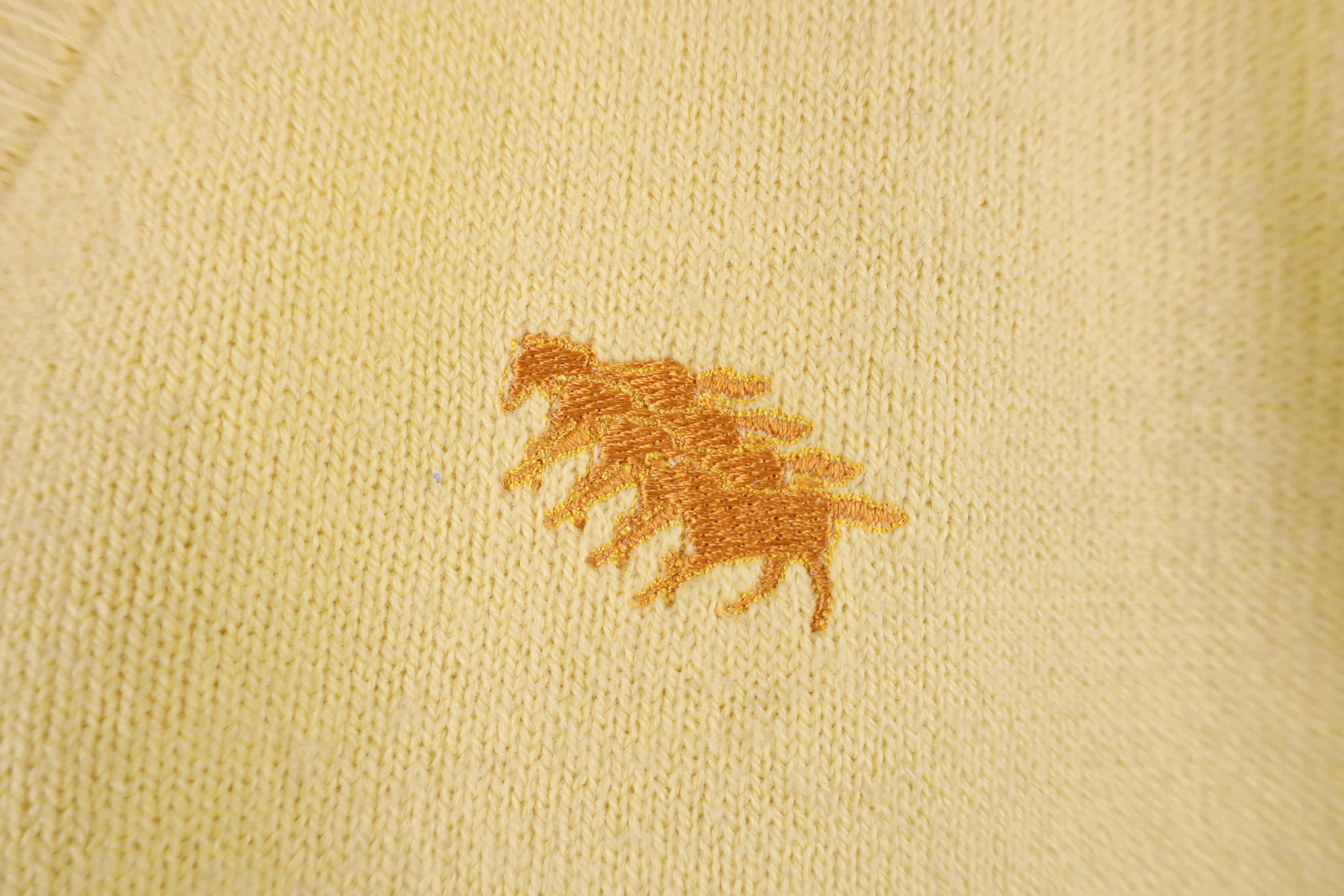 Vintage Vintage 70s Streetwear Four Horsemen Knit Sweater Yellow USA Size US M / EU 48-50 / 2 - 4 Thumbnail