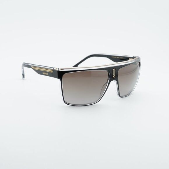 Carrera CARRERA 22/N 02M2 HA Sunglasses Black/Gold Shield Frame Size ONE SIZE - 5 Thumbnail