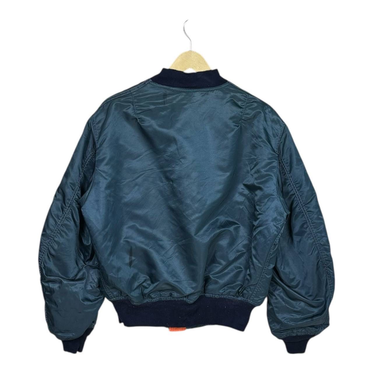 Other Vtg USAF MA-1 Flight Jacket MIL-J-8279 Navy Bomber Jacket Size US M / EU 48-50 / 2 - 2 Thumbnail
