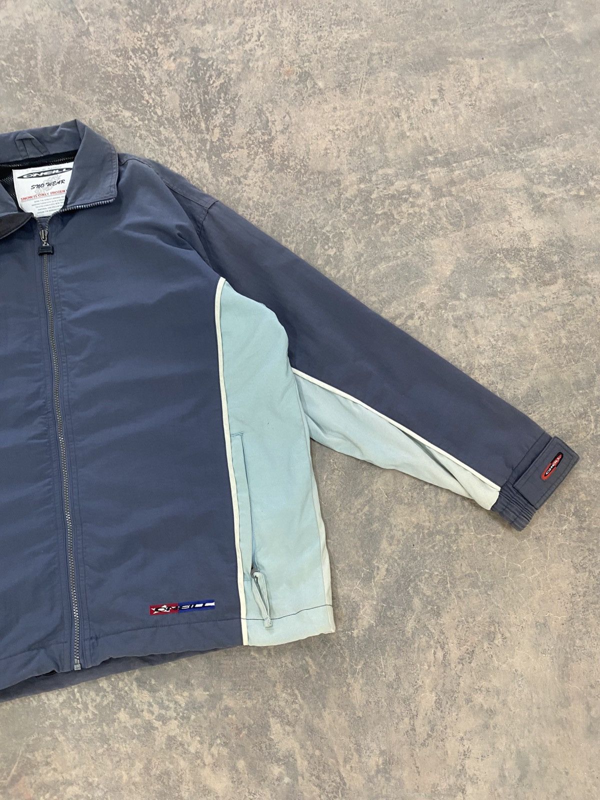 O'Neill Vintage Oneill Surf Light Winter Jacket Windbreaker Size US L / EU 52-54 / 3 - 3 Thumbnail