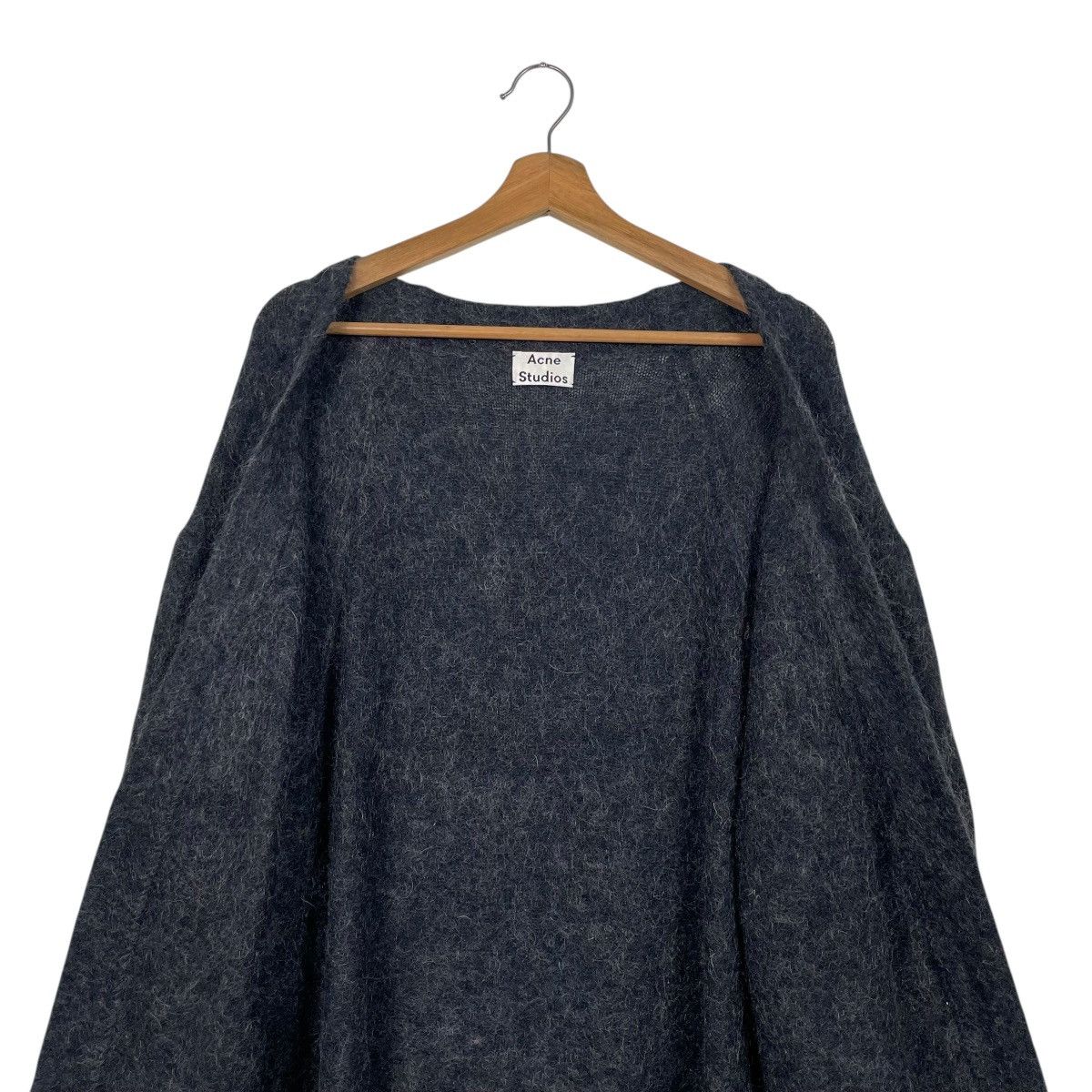 Acne Studios Acne Studios Raya Mohair Buttonless Long Cardigan Size S / US 4 / IT 40 - 13 Thumbnail