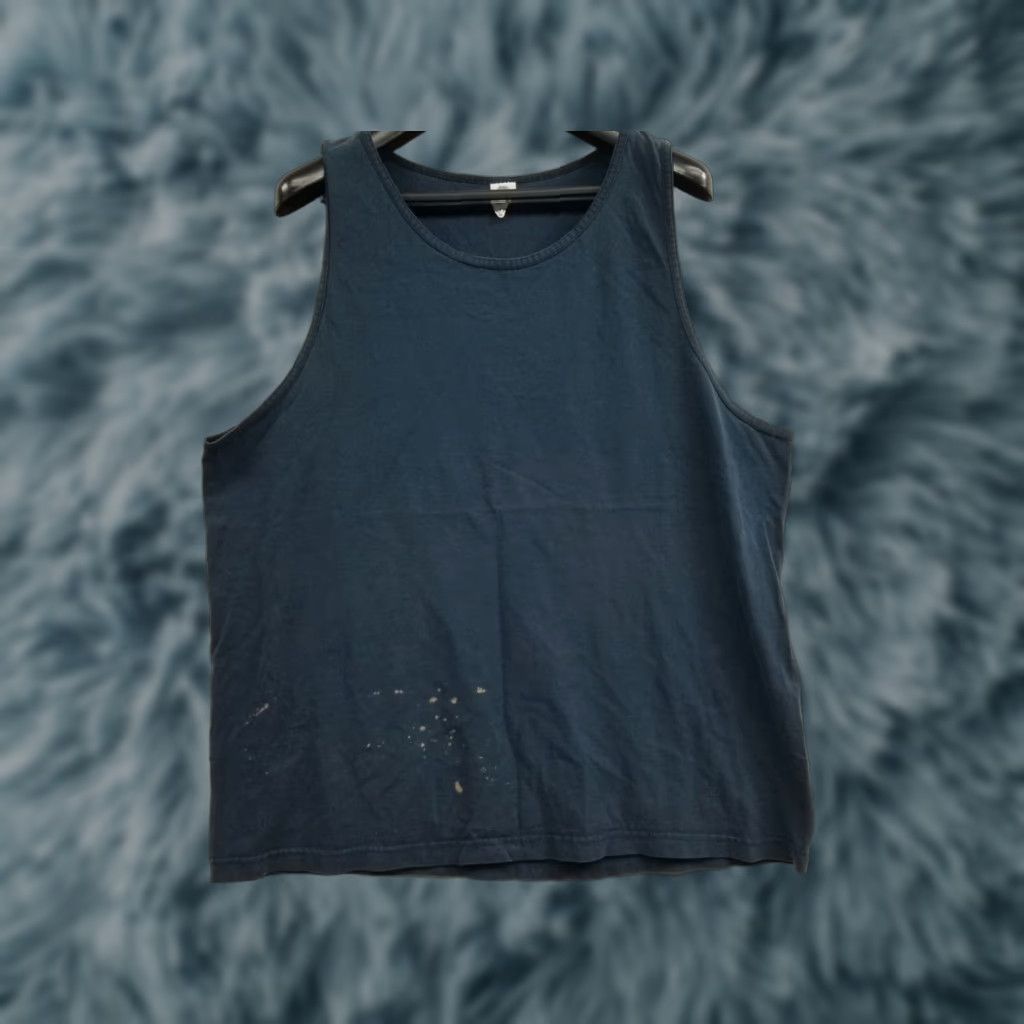 Vintage Hawaii Love My Local Girl TANK TOP Mens XL Blue See Pics Bleach Distressed Size US XL / EU 56 / 4 - 1 Thumbnail