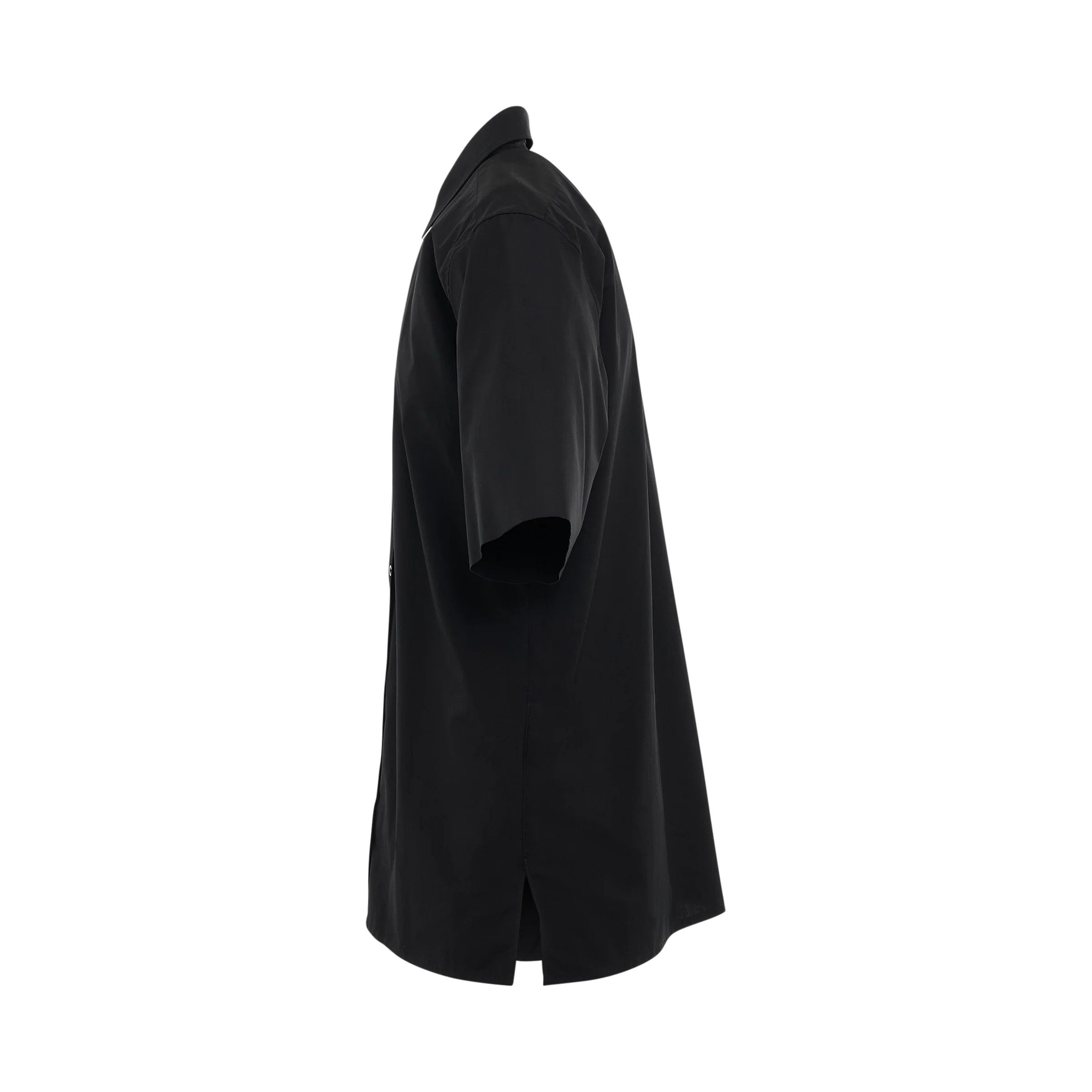 Maison Margiela o1mris0824 Sleeved Shirt in Black Size US L / EU 52-54 / 3 - 3 Thumbnail