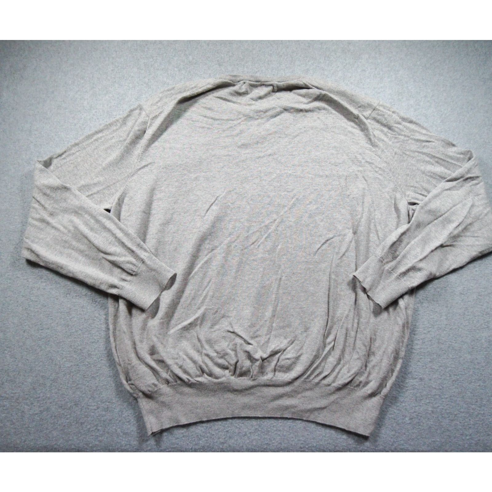 Polo Ralph Lauren Polo Ralph Lauren Sweater Mens 2XL XXL Gray Vneck Pima Cotton Pullover Preppy Size US XXL / EU 58 / 5 - 5 Thumbnail