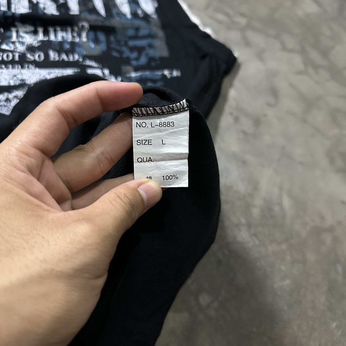 Japanese Brand JAPANESE BEAUMONT CARR POEM TANKTOP TSHIRT BONDAG PUNK STYLE Size US L / EU 52-54 / 3 - 10 Thumbnail