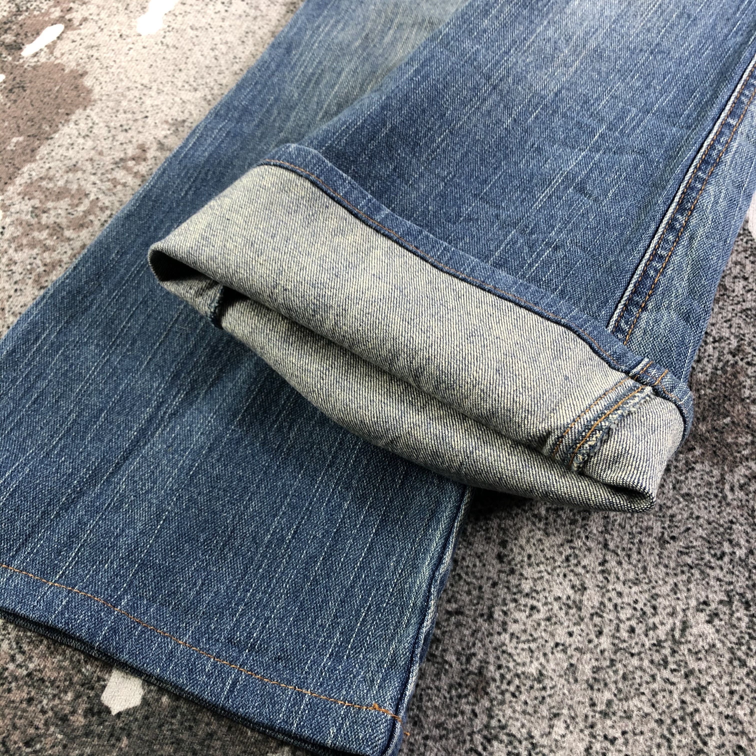 Japanese Brand Roxy Faded Blue Flared Jeans KJ2016 Size 27" / US 4 / IT 40 - 6 Thumbnail