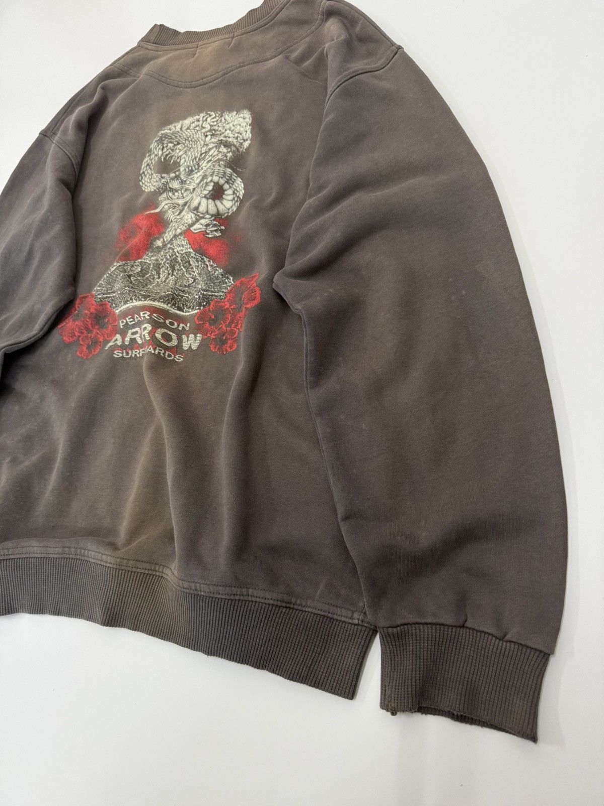 Drew Pearson 🔥 Vtg Distressed Pearson Arrow DRAGON Surfboard SEBC - L Size US L / EU 52-54 / 3 - 10 Thumbnail