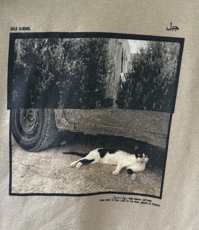 Song For The Mute SONG FOR THE MUTE Car and Cat in Khaki Short-Sleeved Shirt Size US M / EU 48-50 / 2 - 3 Thumbnail