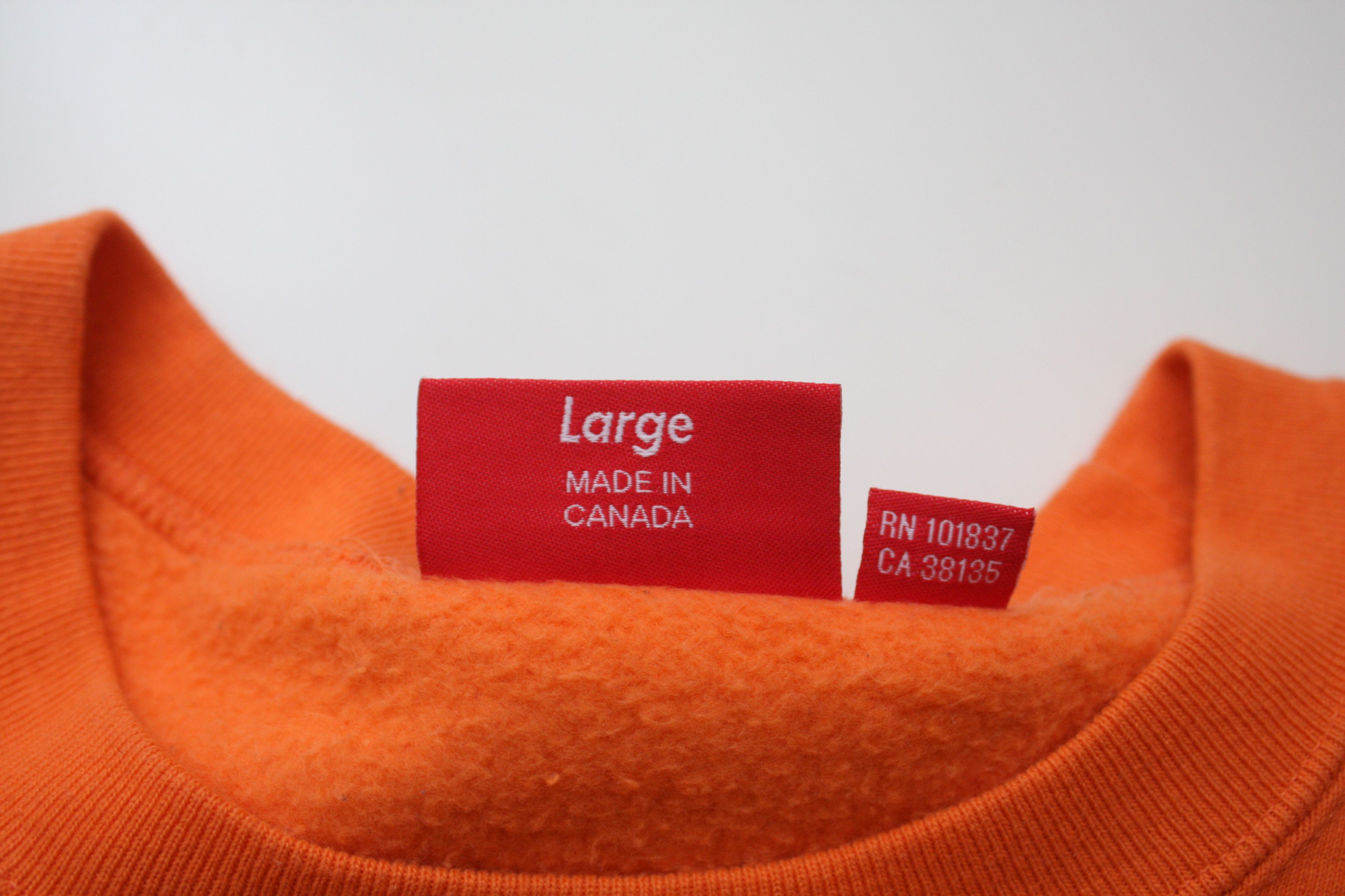 Supreme Supreme Step Arc Crewneck Bright Orange Men's FW17 Large Size US L / EU 52-54 / 3 - 9 Thumbnail