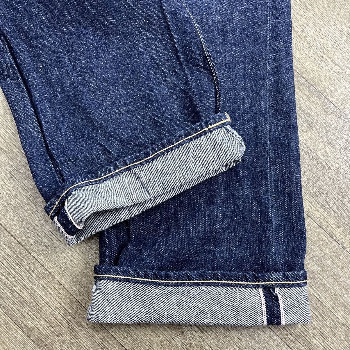 Evisu × Japanese Brand Y2K Japanese Brand Like Evisu Selvedge Buckle Back Jeans Size US 28 / EU 44 - 11 Thumbnail