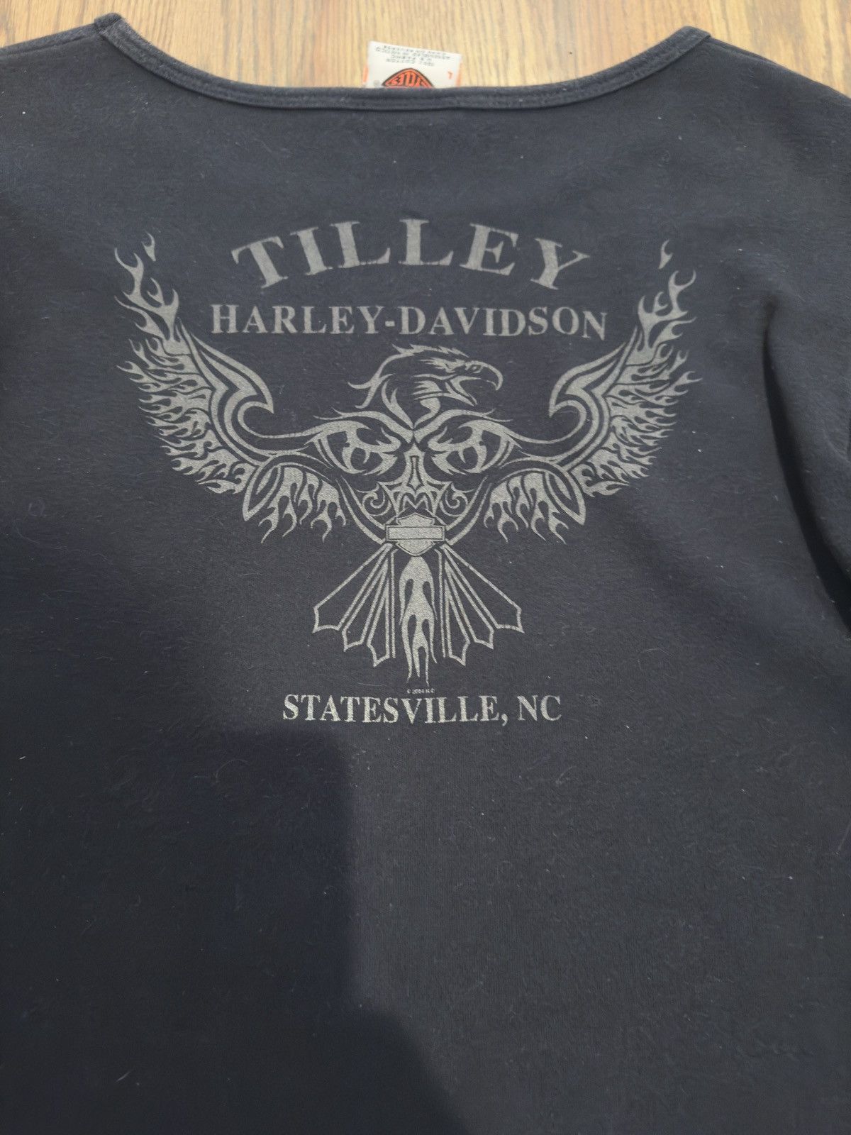 Harley Davidson 2000s Harley Davidson Long-sleeve T-shirt Size L / US 10 / IT 46 - 5 Thumbnail
